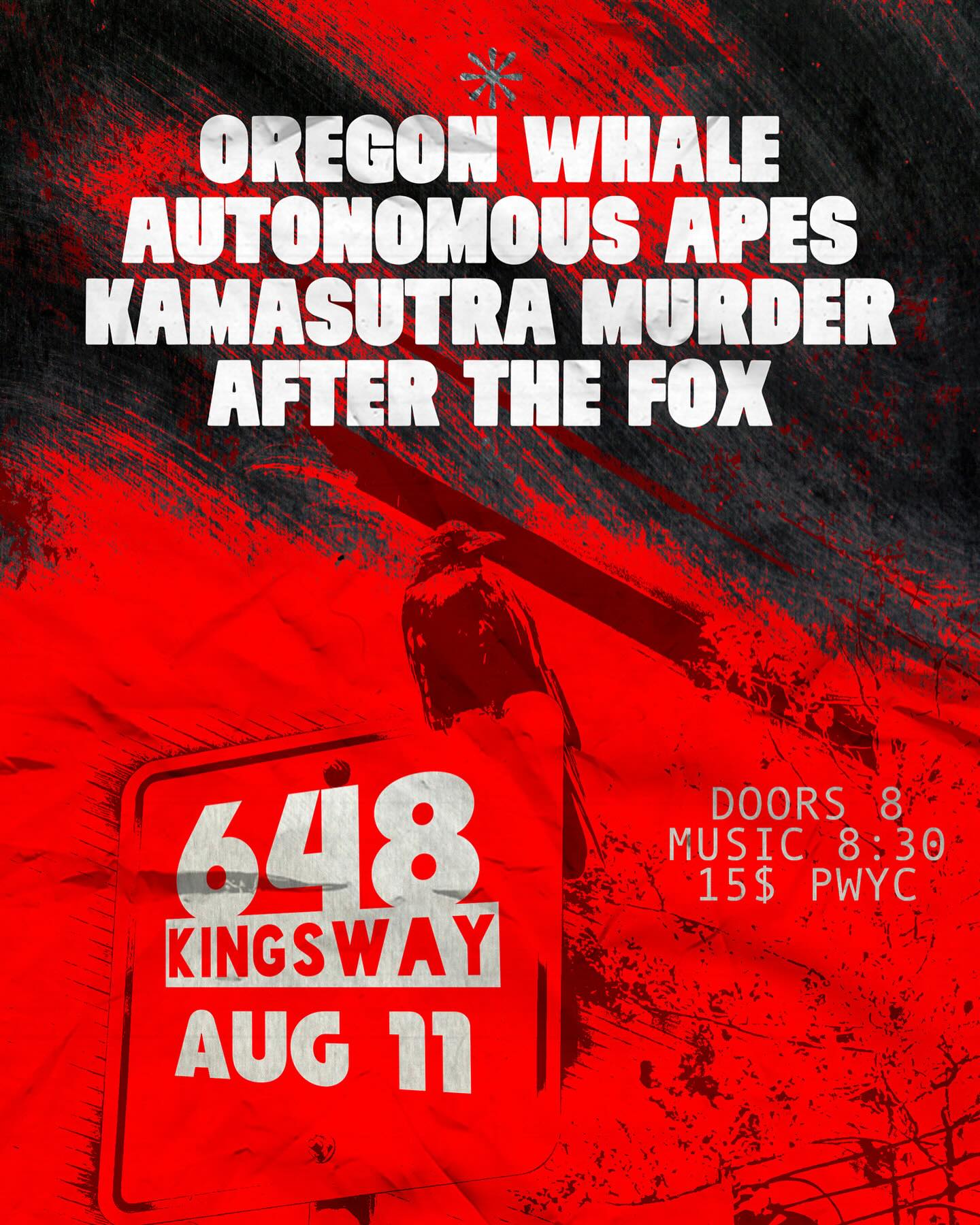 Poster — 648 Kingsway — Aug 11